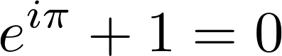 Banniere du site : equation Euler
